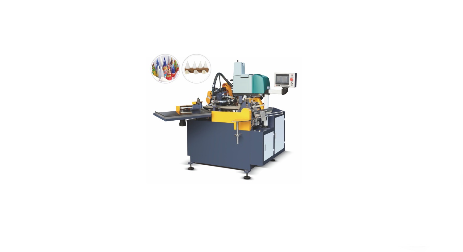 Automatic Paper Cone Sleeve Making Machine (For Ice Cream)