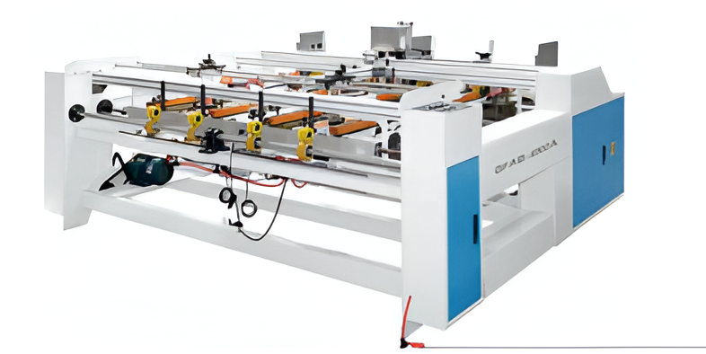 High Speed Semi Automatic Two Piece Gluer Machine